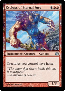 【ENG】【Foil】《永遠憤怒のサイクロプス/Cyclops of Eternal Fury》[JOU]