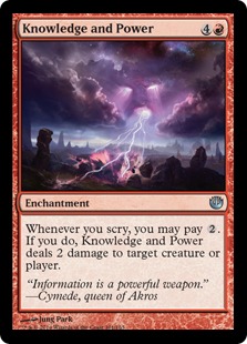 【ENG】【Foil】《知識と力/Knowledge and Power》[JOU]