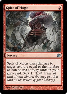 【ENG】【Foil】《モーギスの悪意/Spite of Mogis》[JOU]