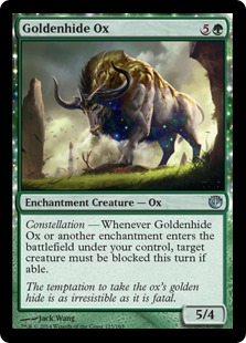 【ENG】【Foil】《黄金皮の雄牛/Goldenhide Ox》[JOU]
