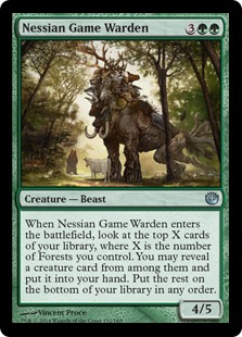 【ENG】【Foil】《ネシアンの猟区管理者/Nessian Game Warden》[JOU]
