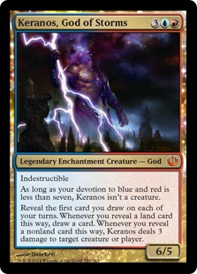 【ENG】【Foil】《嵐の神、ケラノス/Keranos, God of Storms》[JOU]
