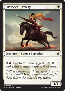 【ENG】《炎蹄の騎兵/Firehoof Cavalry》[KTK]