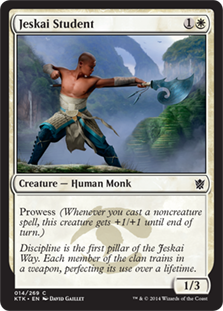 【ENG】《ジェスカイの学徒/Jeskai Student》[KTK]