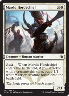【ENG】《マルドゥの軍族長/Mardu Hordechief》[KTK]