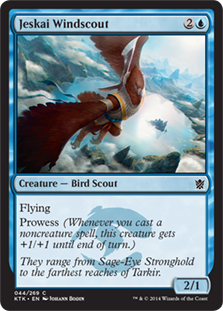【ENG】《ジェスカイの風物見/Jeskai Windscout》[KTK]
