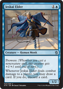 【ENG】《ジェスカイの長老/Jeskai Elder》[KTK]