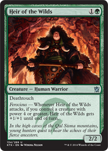 【ENG】【Foil】《荒野の後継者/Heir of the Wilds》[KTK]