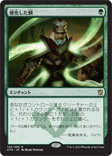 【JPN】【Foil】《硬化した鱗/Hardened Scales》[KTK]
