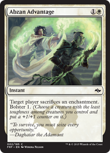 【ENG】《アブザンの優位/Abzan Advantage》[FRF]