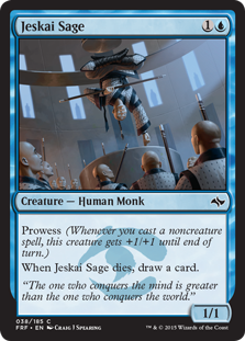 【ENG】《ジェスカイの賢者/Jeskai Sage》[FRF]
