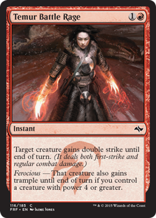 【ENG】【Foil】《ティムールの激闘/Temur Battle Rage》[FRF]