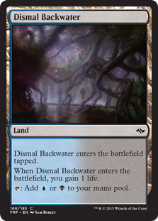 【ENG】【Foil】《陰鬱な僻地/Dismal Backwater》[FRF]