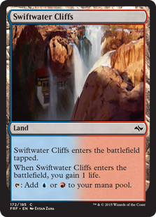 【ENG】【Foil】《急流の崖/Swiftwater Cliffs》[FRF]