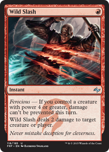 【ENG】《乱撃斬/Wild Slash》[FRF]