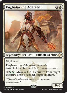 【ENG】《不屈のダガタール/Daghatar the Adamant》[FRF]