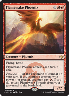 【ENG】《炎跡のフェニックス/Flamewake Phoenix》[FRF]