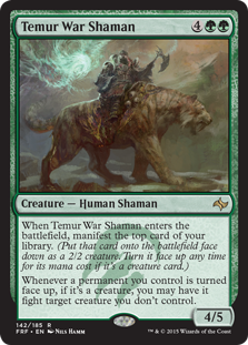 【ENG】《ティムールの戦巫師/Temur War Shaman》[FRF]