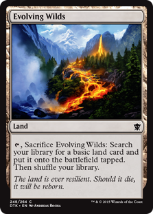 【ENG】【Foil】《進化する未開地/Evolving Wilds》[DTK]