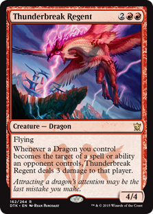 【ENG】【Foil】《雷破の執政/Thunderbreak Regent》[DTK]