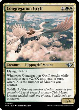【ENG】《集いのグリフ/Congregation Gryff》[OTJ]