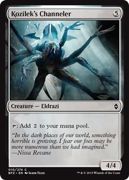 【ENG】《コジレックの媒介者/Kozilek's Channeler》[BFZ]