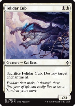 【ENG】《フェリダーの仔/Felidar Cub》[BFZ]