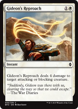 【ENG】《ギデオンの叱責/Gideon's Reproach》[BFZ]