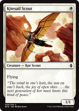 【ENG】《帆凧の斥候/Kitesail Scout》[BFZ]