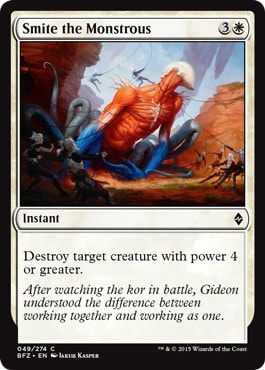 【ENG】《大物潰し/Smite the Monstrous》[BFZ]