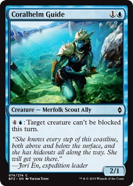 【ENG】《珊瑚兜の案内人/Coralhelm Guide》[BFZ]