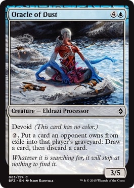 【ENG】《塵の予言者/Oracle of Dust》[BFZ]