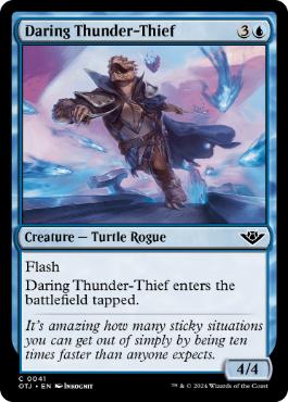 【ENG】《勇敢な雷盗/Daring Thunder-Thief》[OTJ]