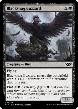 【ENG】《黒鉤のノスリ/Blacksnag Buzzard》[OTJ]