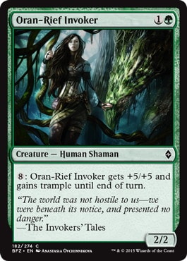 【ENG】《オラン＝リーフの発動者/Oran-Rief Invoker》[BFZ]