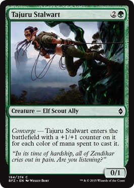 【ENG】《タジュールの重鎮/Tajuru Stalwart》[BFZ]