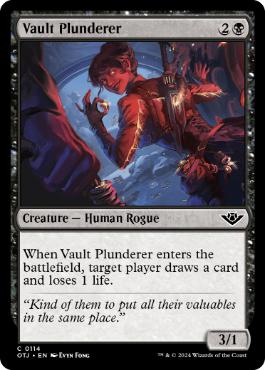 【ENG】【Foil】《金庫の略取者/Vault Plunderer》[OTJ]