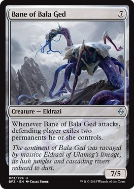 【ENG】【Foil】《バーラ・ゲドを滅ぼすもの/Bane of Bala Ged》[BFZ]