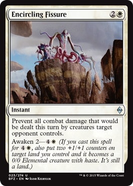 【ENG】《取り囲む地割れ/Encircling Fissure》[BFZ]