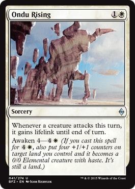 【ENG】《オンドゥの蜂起/Ondu Rising》[BFZ]
