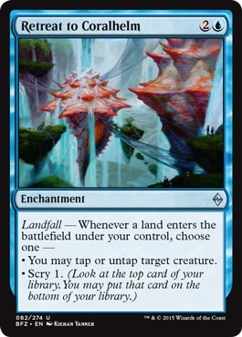 【ENG】《珊瑚兜への撤退/Retreat to Coralhelm》[BFZ]