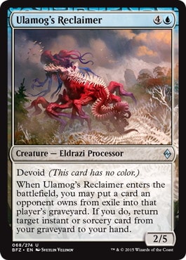 【ENG】《ウラモグの回収者/Ulamog's Reclaimer》[BFZ]