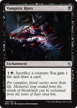 【ENG】《吸血の儀式/Vampiric Rites》[BFZ]