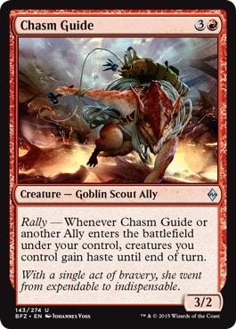 【ENG】《地割れの案内人/Chasm Guide》[BFZ]