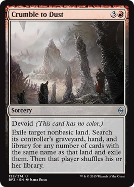 【ENG】《塵への崩壊/Crumble to Dust》[BFZ]