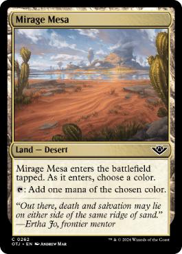 【ENG】【Foil】《蜃気楼の台地/Mirage Mesa》[OTJ]
