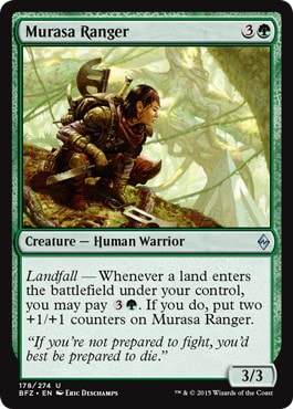 【ENG】《ムラーサのレインジャー/Murasa Ranger》[BFZ]