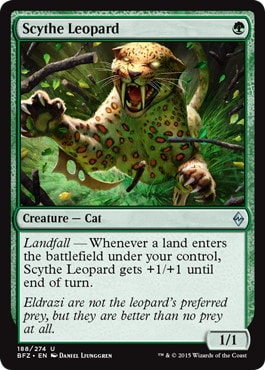 【ENG】《鎌豹/Scythe Leopard》[BFZ]