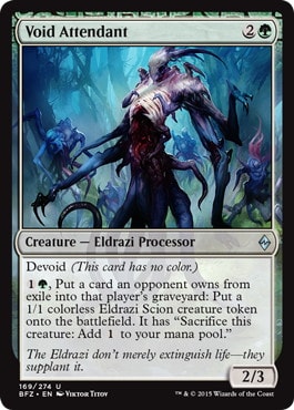 【ENG】《虚空の従者/Void Attendant》[BFZ]