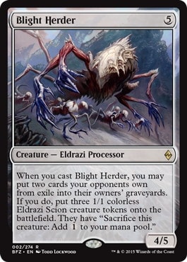 【ENG】《荒廃を招くもの/Blight Herder》[BFZ]
